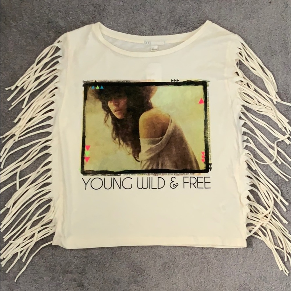 Logo Fringe Tee